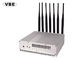 16W Wifi GPS Cell Phone Signal Jammer Remote Control Large Frequency Ranges