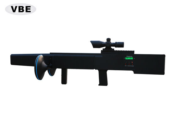 การดำเนินงานที่มั่นคง Anti Drone Jammers เคสกันน้ำกลางแจ้งพลังงานที่มีประสิทธิภาพสูง