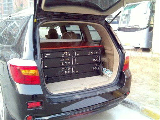 220VAC พาวเวอร์ซัพพลายโทรศัพท์มือถือสกัดกั้นยานพาหนะติดตั้ง Interceptor ที่ใช้งานอยู่