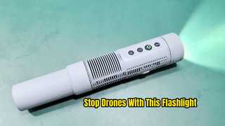 VBE 4F20 Anti Drone Jammer ไฟฉาย 300 เมตร